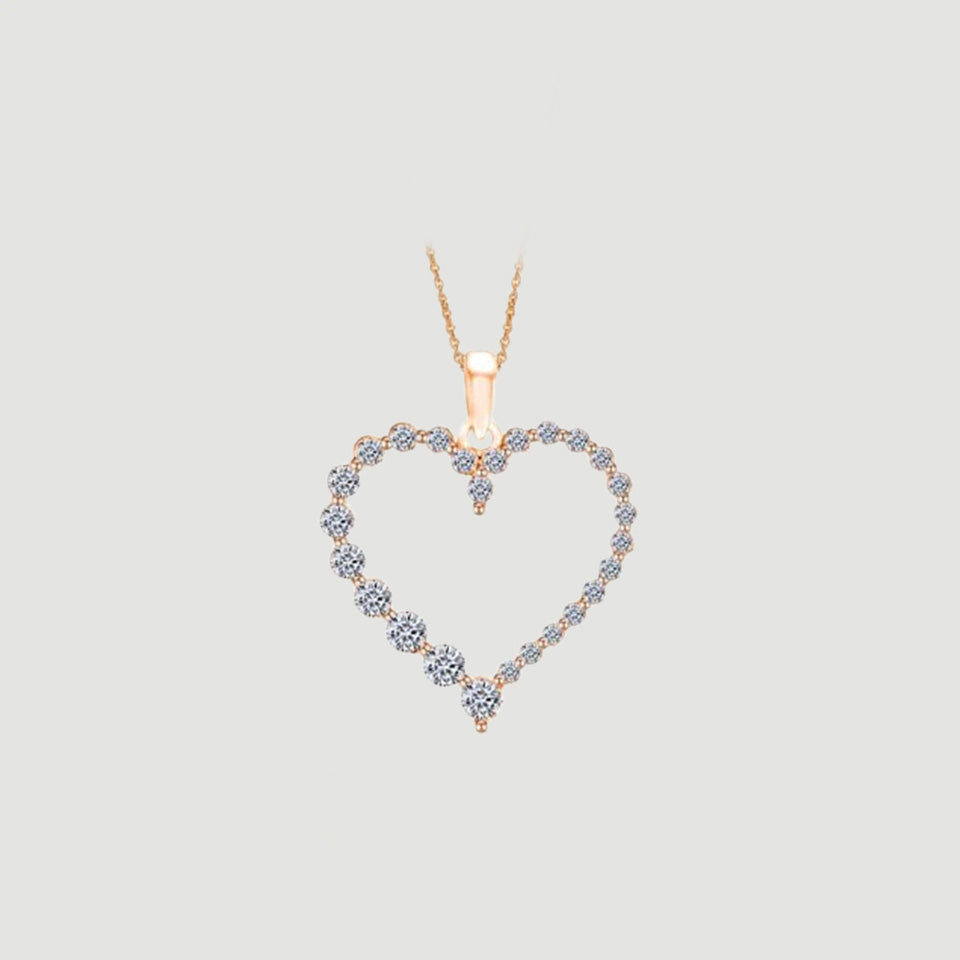 Durable Heart Pendant Necklace