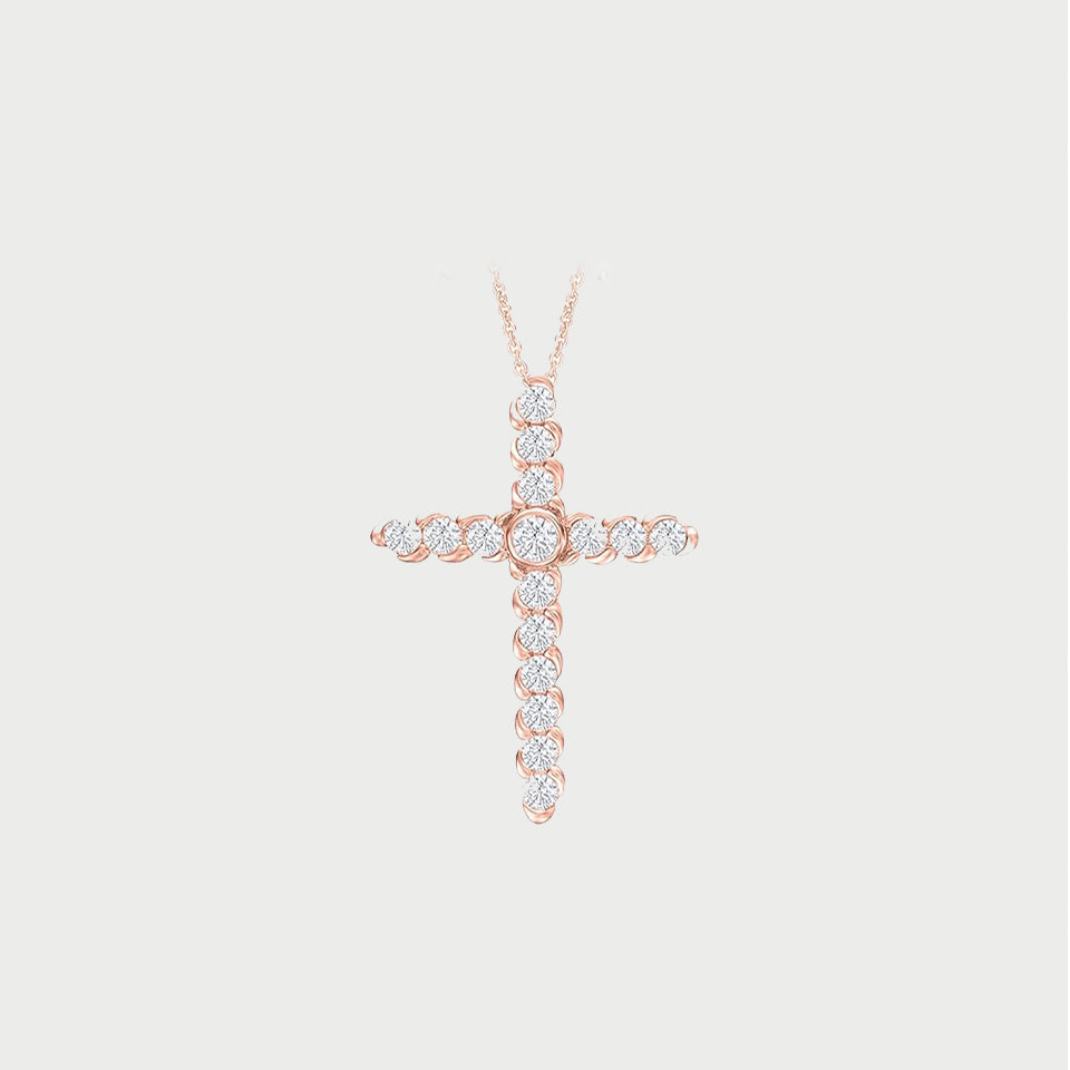 Criss Cross Pendant Necklace