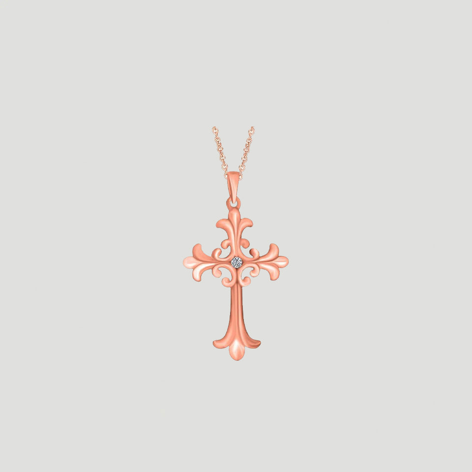 Celtic Cross Pendant Necklace