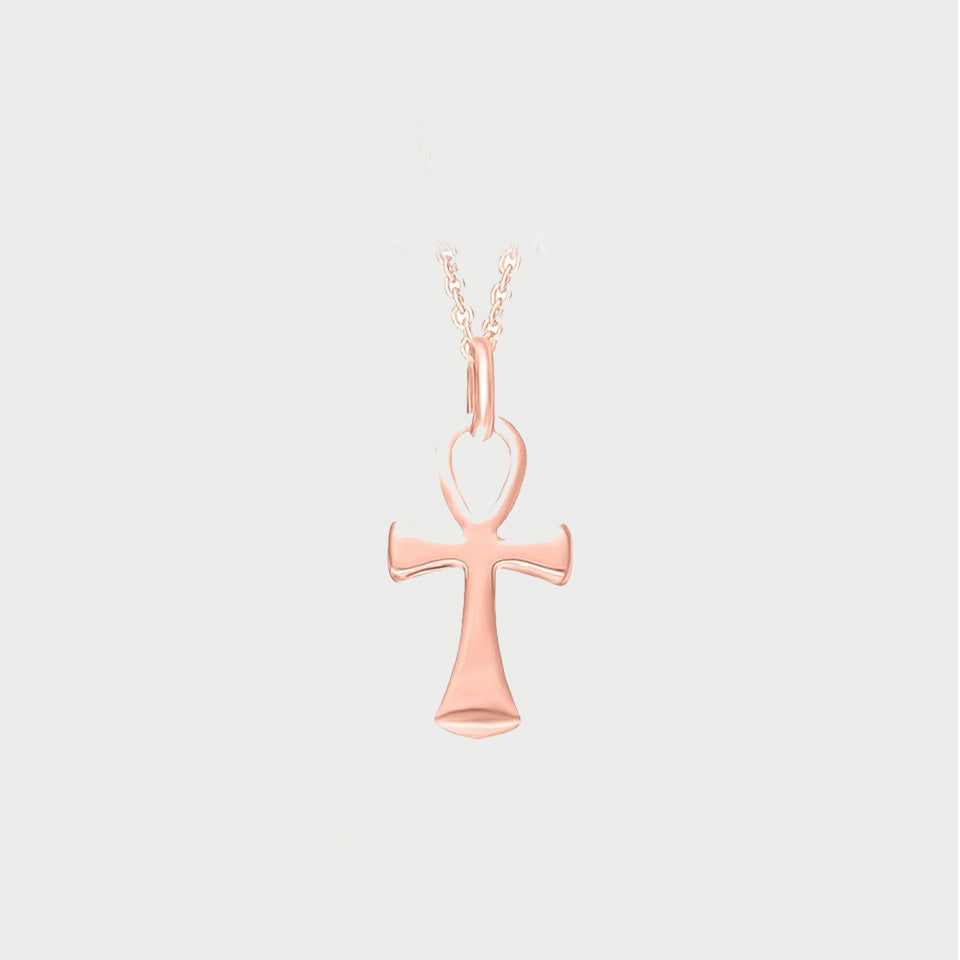 Egyptian Ankh Cross Pendant Necklace