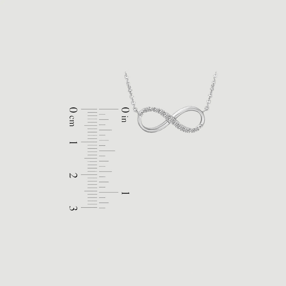 Dainty Infinity Pendant Necklace