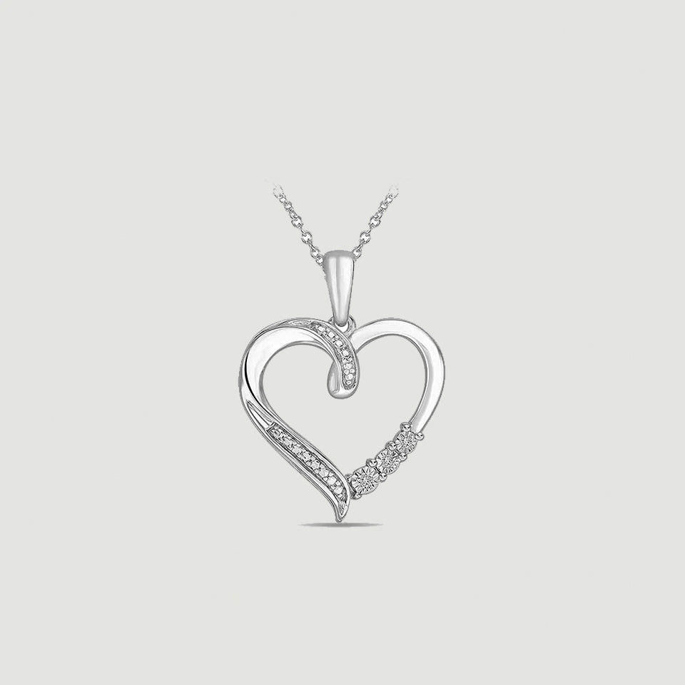 Happy Heart Pendant Necklace
