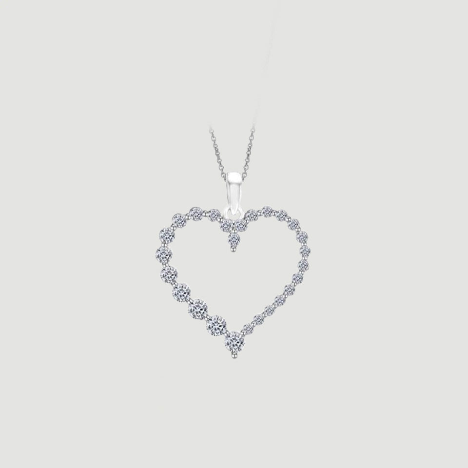 Durable Heart Pendant Necklace