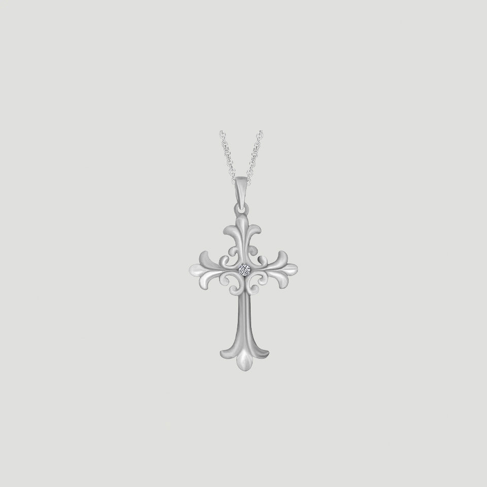 Celtic Cross Pendant Necklace