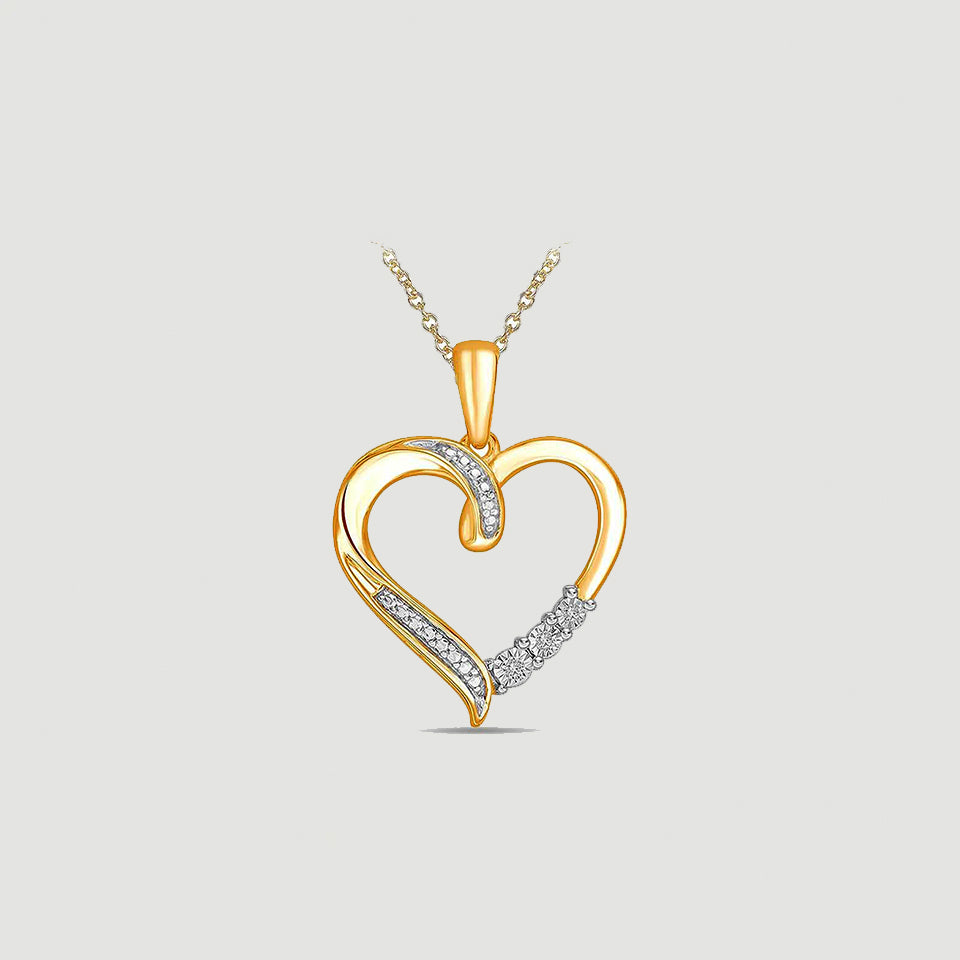 Happy Heart Pendant Necklace