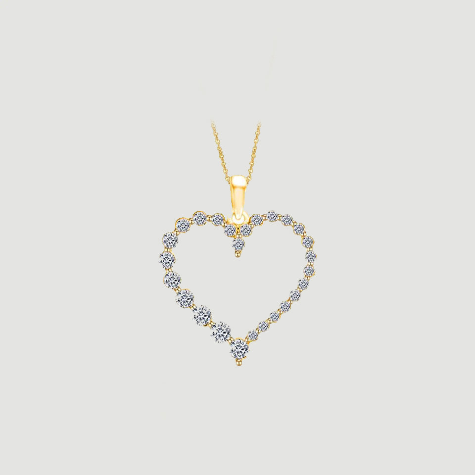 Durable Heart Pendant Necklace
