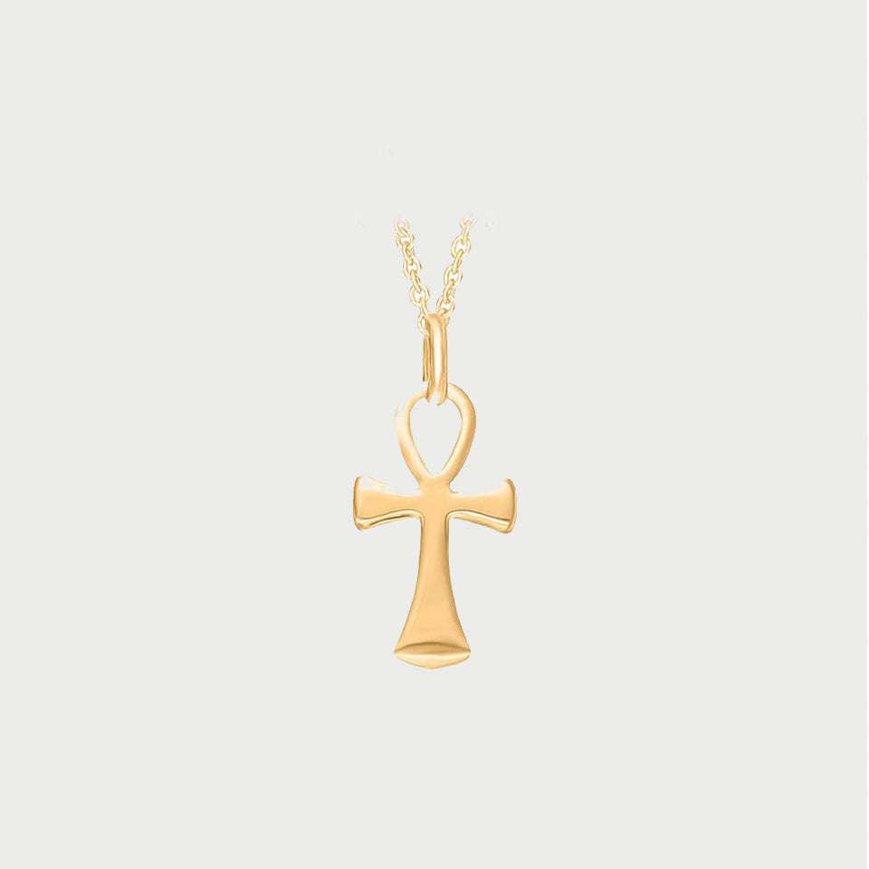 Egyptian Ankh Cross Pendant Necklace