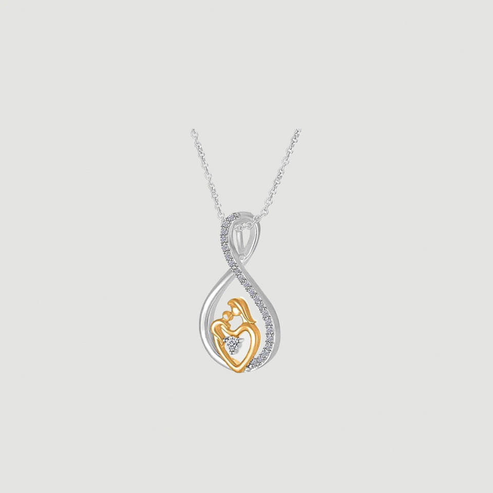 Infinity Mother Love Pendant Necklace